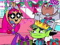 Igra Teen Titans: Božićne Zvezde online