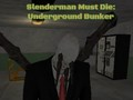 Igra Slenderman Mora Umrijeti: Podzemni Bunker online