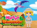 Igra Nastya: Kopanje Kostiju Dinosaura online
