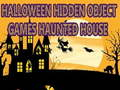 Igra Halloween Igre Skrivenih Predmeta Ukleta Kuća online