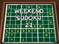 Igra Vikend Sudoku 21 online