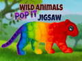 Igra Puzzle Pop It Divlje Životinje online