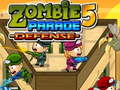 Igra Obrana Parade Zombie 5 online