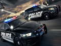 Igra Puzzle klizni policijskih automobila online