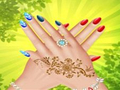 Igra Proljetni Nail-Art online