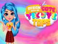 Igra Dizajniraj sa mnom slatke majice s tie-dye online