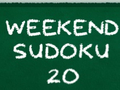 Igra Vikend Sudoku 20 online