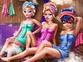 Igra Super djevojke: sauna stvarnog života online
