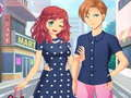 Igra Igre oblačenja anime za parove online