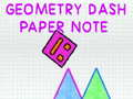 Igra Geometry Dash Papirna Bilješka online
