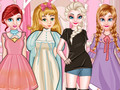 Igra Princese Stil Papirnaste Lutke online