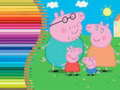 Igra Knjiga za bojanje Peppa Pig online
