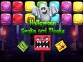 Igra Halloween Zmija i Blokovi online