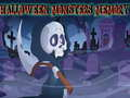 Igra Pamćenje Halloween Čudovišta online
