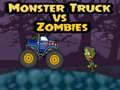 Igra Monster Truck protiv Zombija online