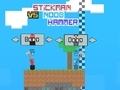 Igra Stickman protiv Nooba Čekića online