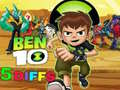 Igra Ben 10 5 Razlika online