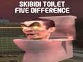 Igra Skibidi WC Pet Razlika online