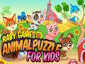 Igra Igračke za Bebe: Puzzle s Životinjama za Djecu online
