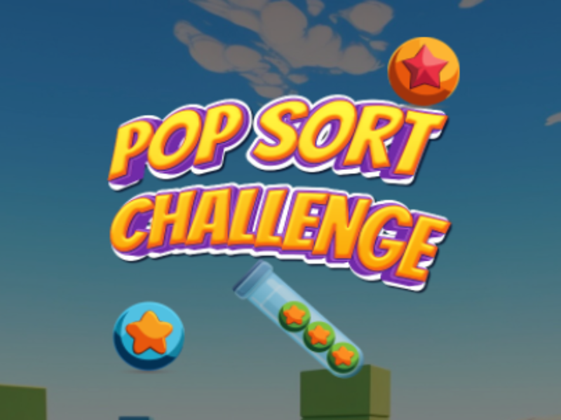 Igra Pop sortiranje: nazovite online