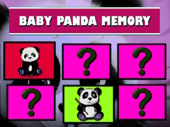 Igra Pamćenje Bebe Pande online