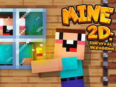 Igra Mine 2D Preživljavanje Herobrine online