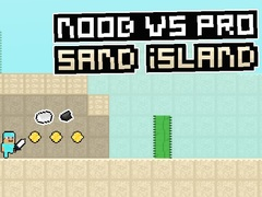 Igra Noob protiv Pro: Pješčani Otok online