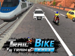 Igra Utrka trail bicikla protiv voza online