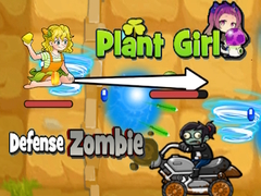 Igra Obrana Djevojke Biljke od Zombija online
