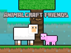 Igra AnimalCraft Prijatelji 2 igrača online