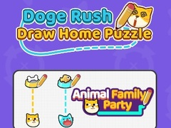 Igra Doge Rush: Nacrtaj Puzzle Kuće online
