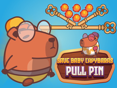 Igra Spasi bebu kapibaru Pull Pin online
