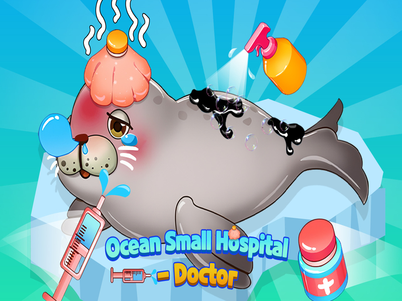 Igra Mala bolnica u oceanu: Doktor online