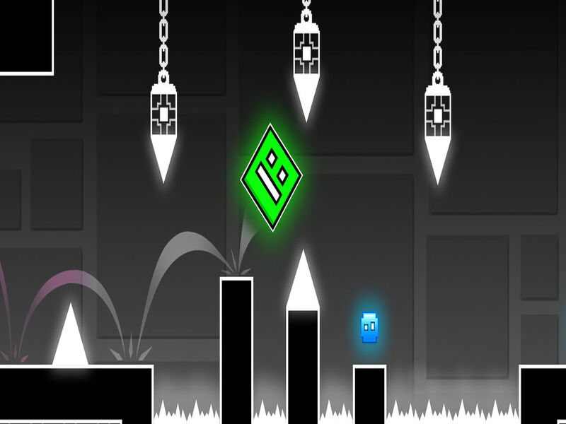 Igra Geometrijski platformer online
