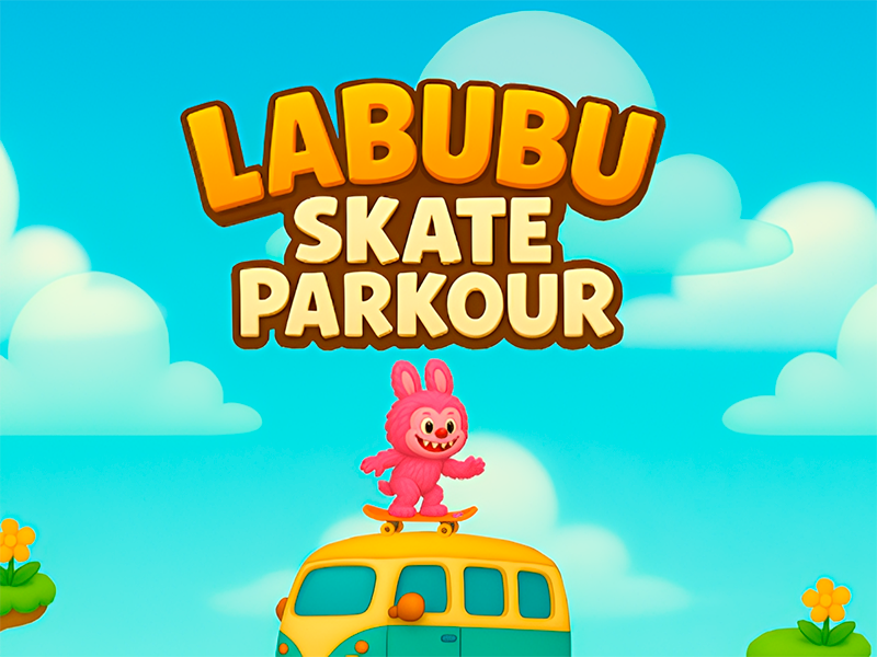 Igra Labubu skejte parkur online