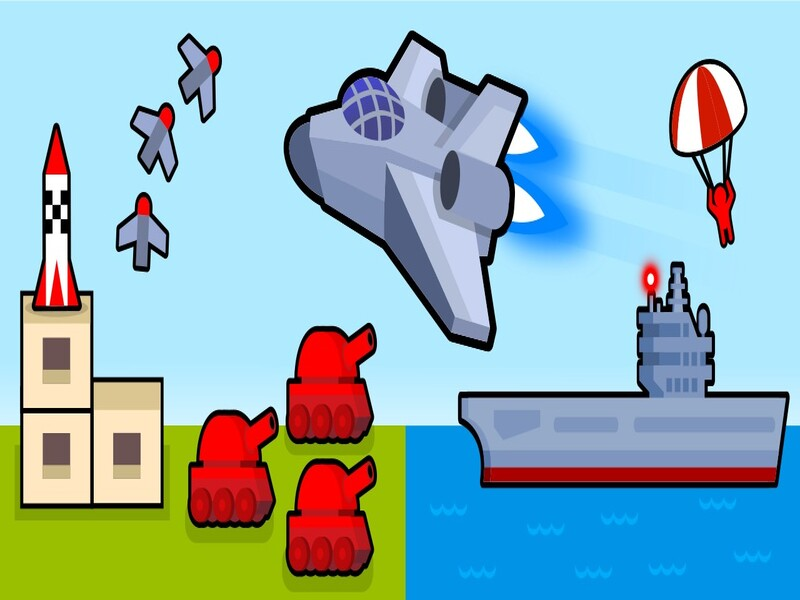 Igra Bomber: 2D zračni udarac online