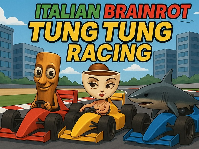Igra Talijanski mozak: Tung Tung Racing online