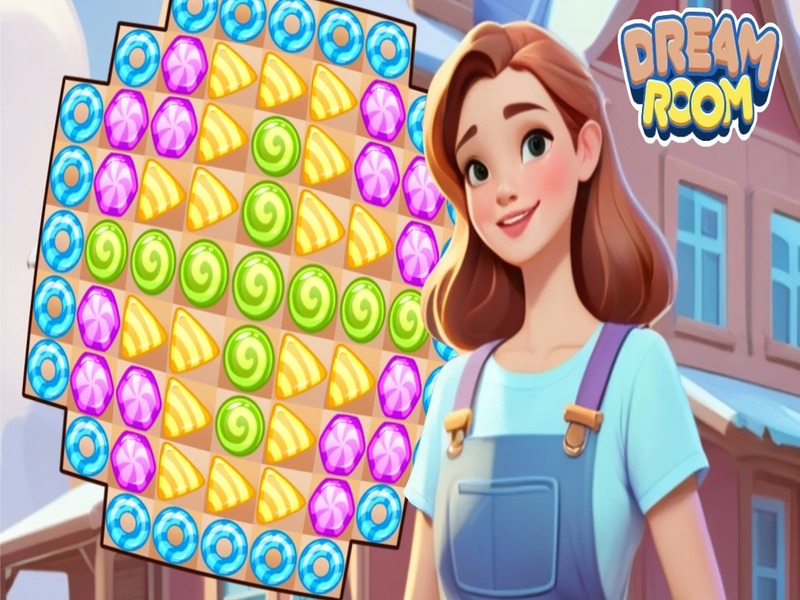 Igra Match-3: soba iz snova online