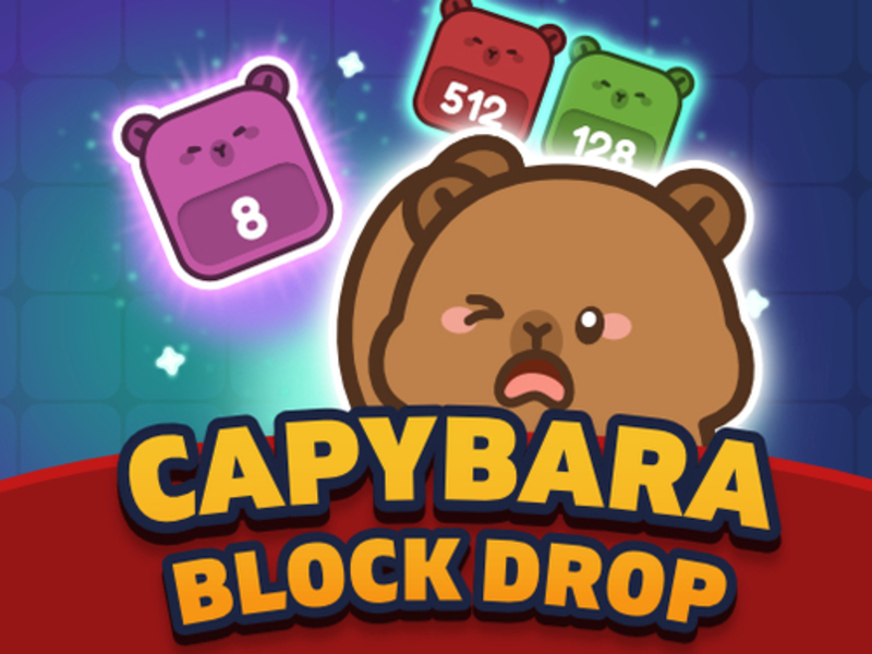 Igra Kapibara: Pad blokova online