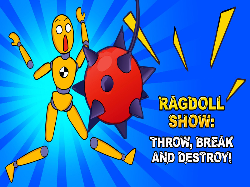 Igra Show of Rag Dolls: Bacajte, provaliju i kosturi! online