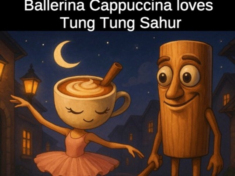 Igra Ballerina Kapuchino voli Tung Tung Sahura online