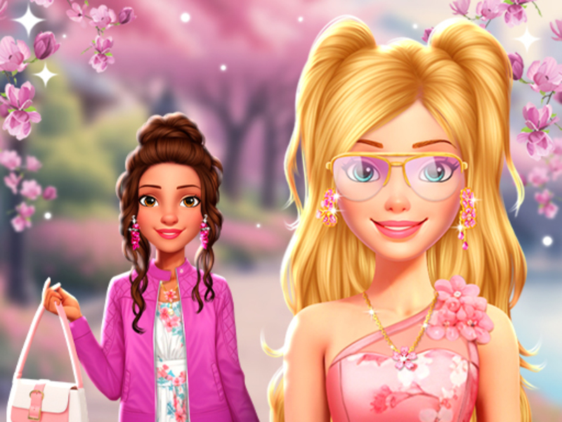 Igra Najbolji prijatelji: Cvjetanje Sakura Cvjetanje online