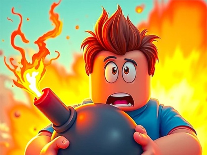 Igra Robbie: Bomberman online