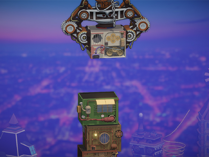 Igra Graditelj kula u stilu steampunk online