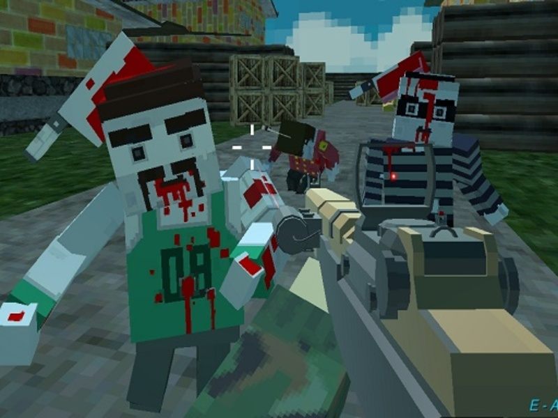 Igra Piksel oružje apokalipsa 3 zombiji online