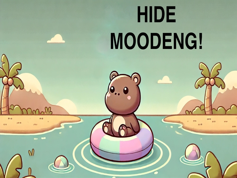 Igra Sakrij hippo mudeng! online